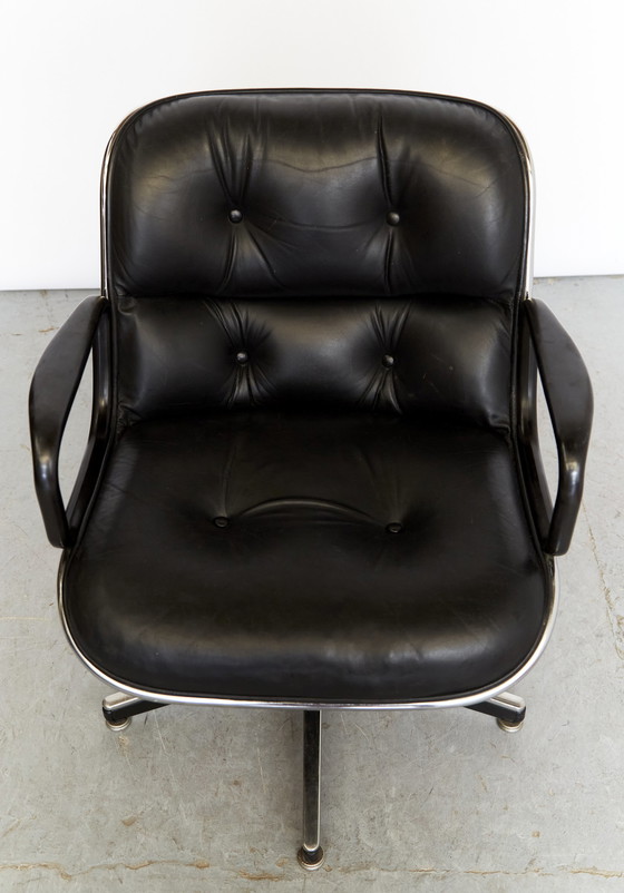 Image 1 of Executive Swivel Chair by Charles Pollock for Knoll International, 1960s