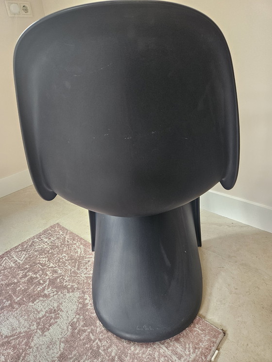 Image 1 of 2x Verner Panton Chair - black