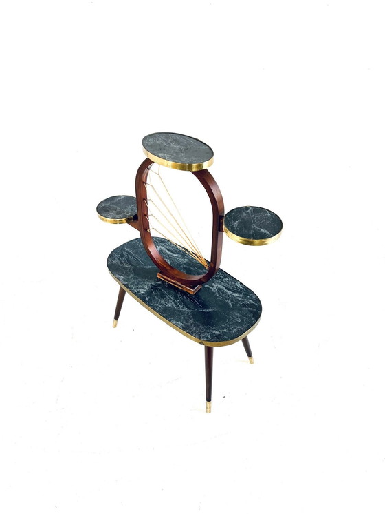 Image 1 of Vintage Formica Plant Table 1960s