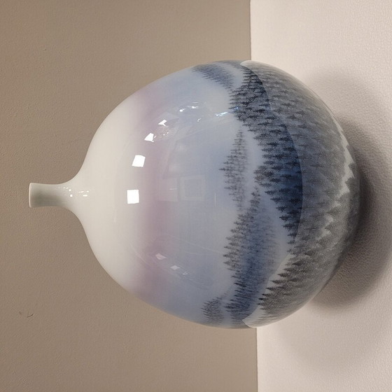 Image 1 of Vintage Arita porcelain vase by Fujii Shumei