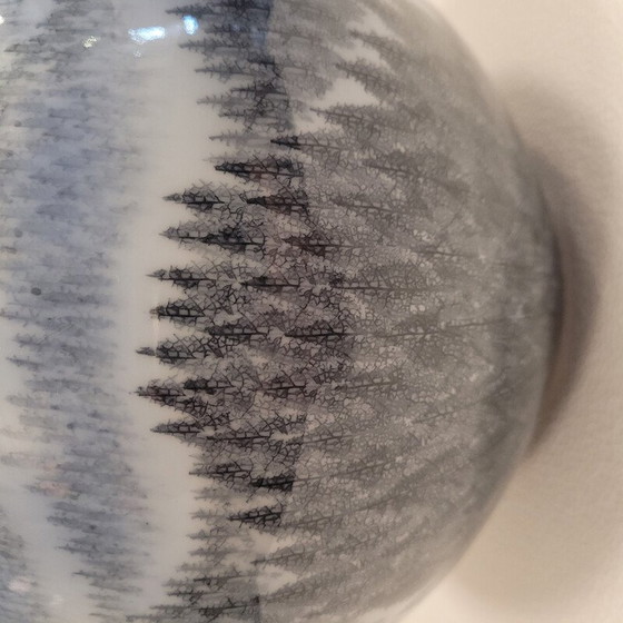 Image 1 of Vintage Arita porcelain vase by Fujii Shumei
