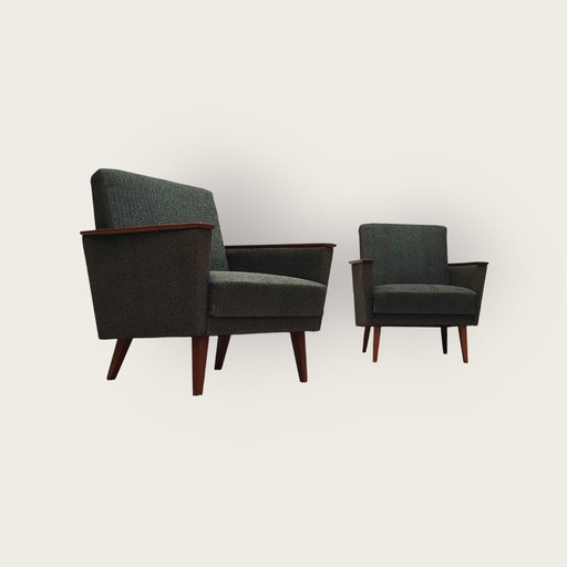 2X Mid - Century Armchairs