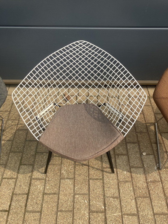 Image 1 of 5x Knoll Bertoia chaise Diamond tapissée