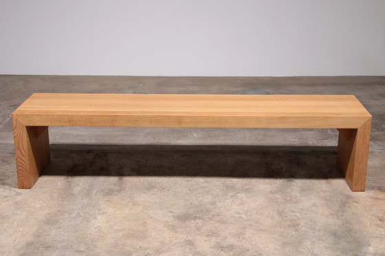 Image 1 of French Solid Oak Bench