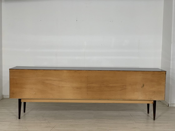 Image 1 of 60s sideboard sideboard longboard cabinet chest of drawers vintage