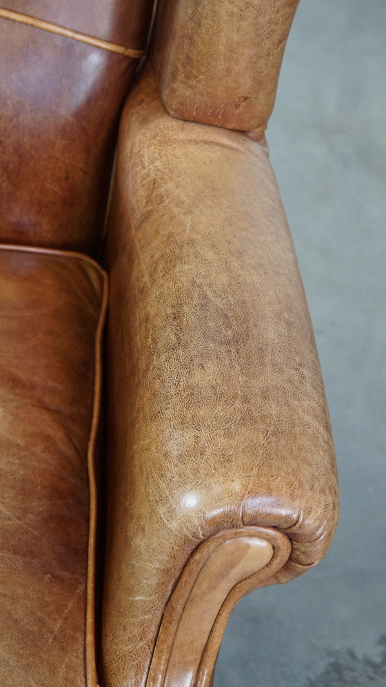 Image 1 of Ear Armchair Made Of Beef Leather