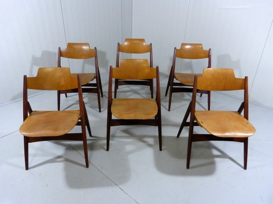 Image 1 of 6 Egon Eiermann SE 18 chaises pliantes Wilde + Spieth, 1950