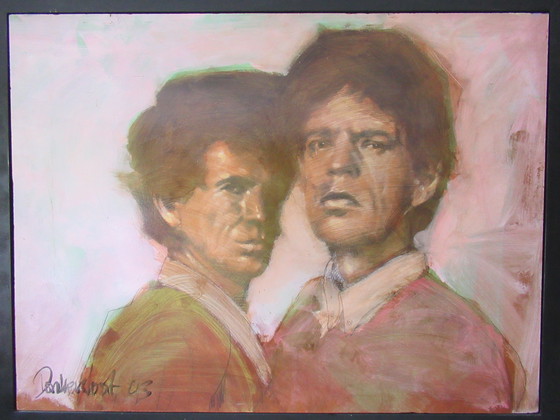 Image 1 of Mick Jagger and Keith Richards, Peter Donkersloot