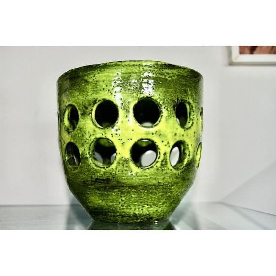 Image 1 of Vintage ceramic pot cover by Mado Jolain