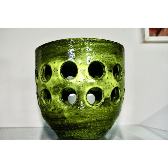 Image 1 of Vintage ceramic pot cover by Mado Jolain