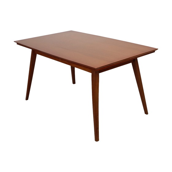 Image 1 of Table de salle à manger Mid Century Placage Teck 240cm