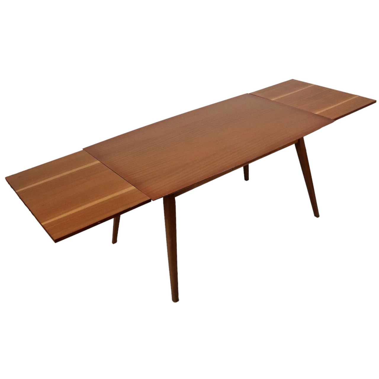 Table de salle à manger Mid Century Placage Teck 240cm