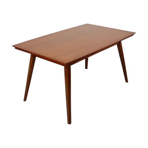 Table de salle à manger Mid Century Placage Teck 240cm