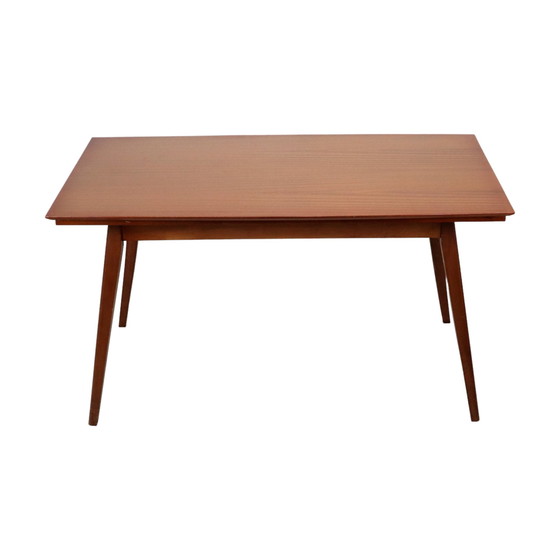 Image 1 of Table de salle à manger Mid Century Placage Teck 240cm