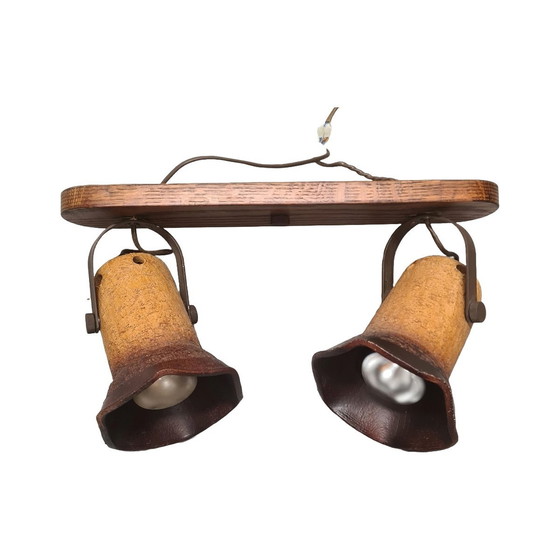 Image 1 of Vintage West Germany Ceramic Ceiling Lights, 1970s