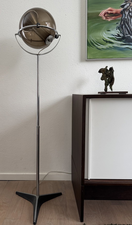 Iconic Raak Globe 2000 Floor Lamp By Frank Ligtelijn