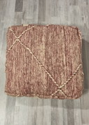 Vintage berber kilim pouf
