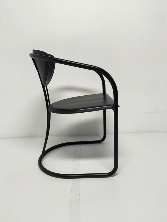 Image 1 of 4X Post Modern Memphis Dining Chairs 