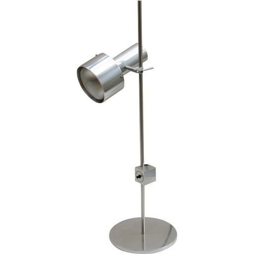 Vintage single spot aluminum desk lamps by Peter Nelson for Architectural Lighting Ltd., 1960
