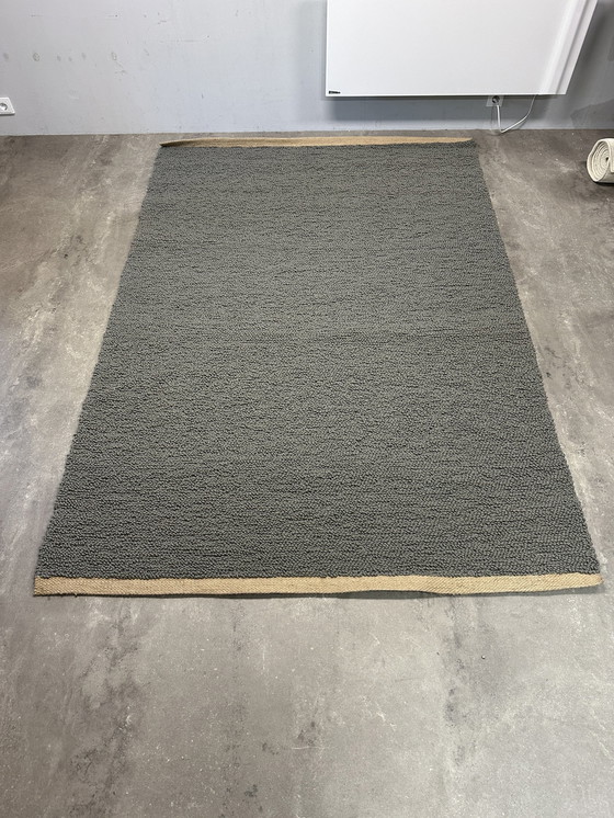 Image 1 of Rug Brink En Campman Bond Dark Gray 170X240 Handwoven Wool