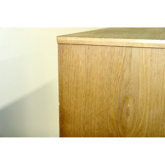 Image 1 of Vintage oak chest of drawers, Denmark 1960
