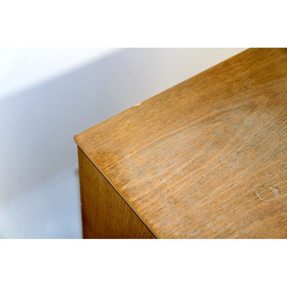 Image 1 of Vintage oak chest of drawers, Denmark 1960