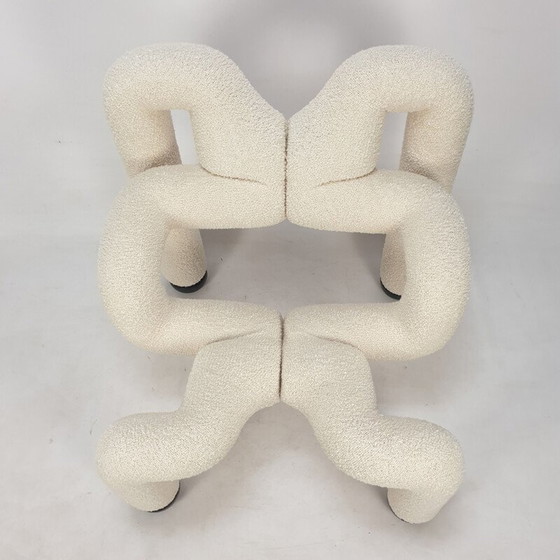Image 1 of Pair of vintage "Ekstrem" armchairs by Terje Ekstrøm for Varier Stokke, Norway 1984