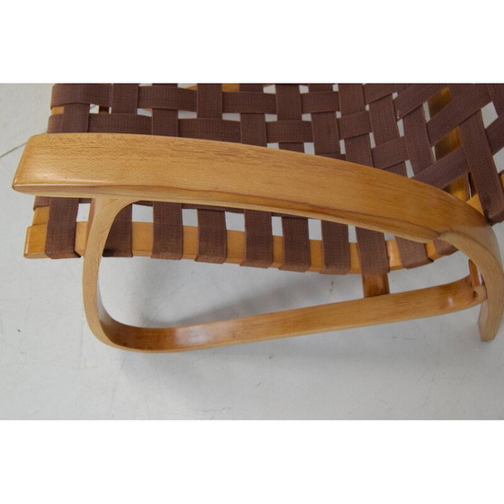 Image 1 of Pair of vintage beechwood armchairs by Jan Vaněk, Czechoslovakia 1930s