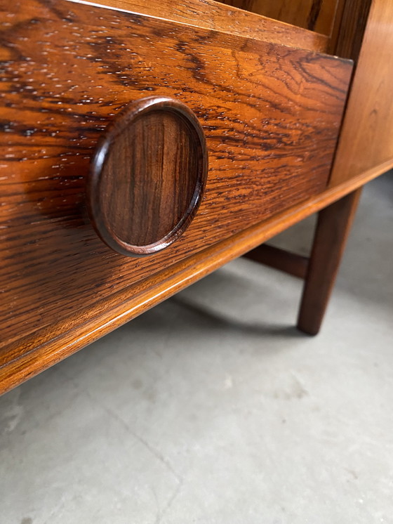 Image 1 of Rosewood Highboard Fristho 1960