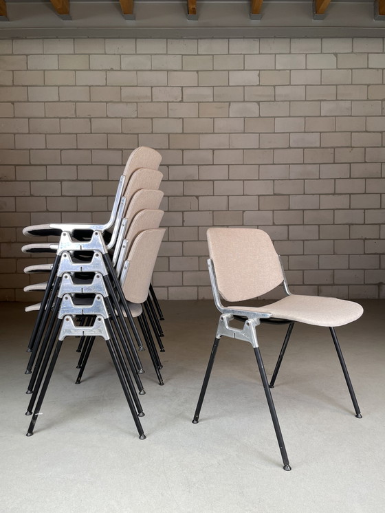 Image 1 of 6x Castelli DSC 106 chair by Giancarlo Piretti