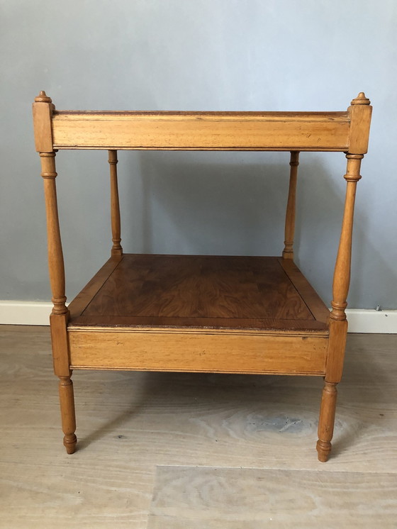 Image 1 of 2 comodini in legno di mogano inglese