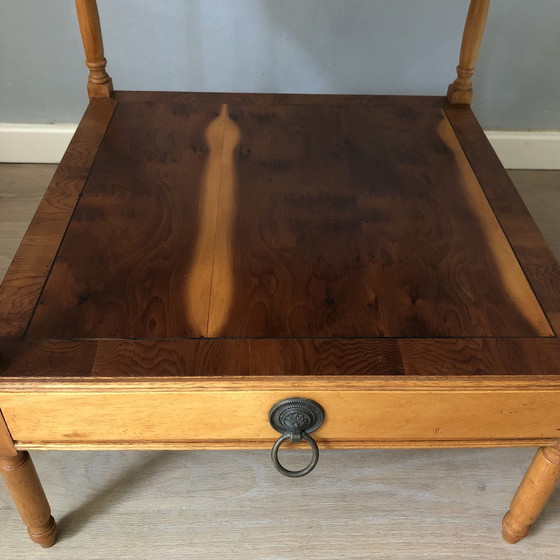 Image 1 of 2 comodini in legno di mogano inglese