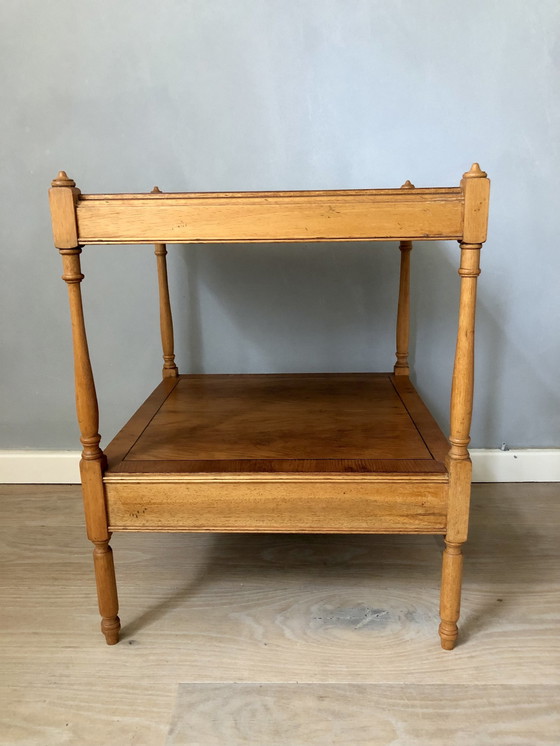 Image 1 of 2 comodini in legno di mogano inglese