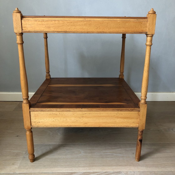 Image 1 of 2 comodini in legno di mogano inglese