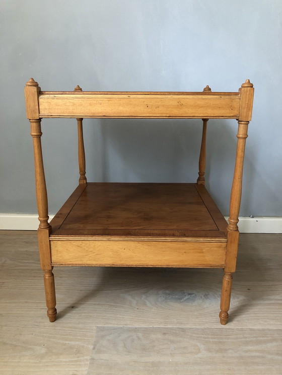 Image 1 of 2 comodini in legno di mogano inglese