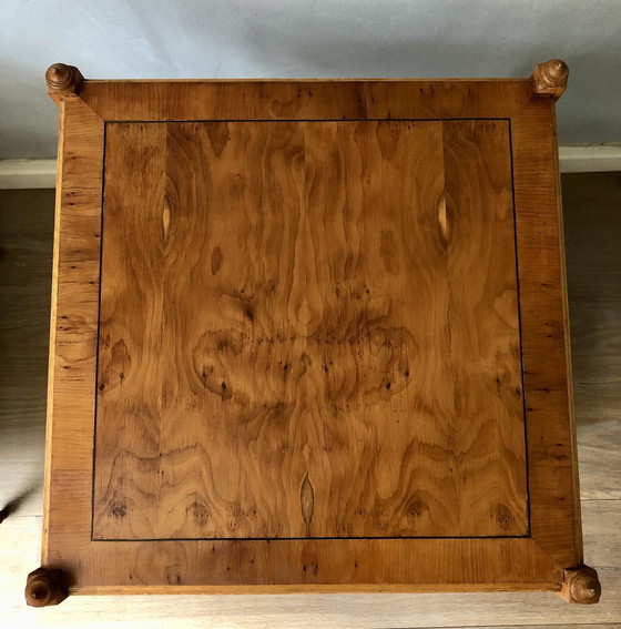 Image 1 of 2 comodini in legno di mogano inglese