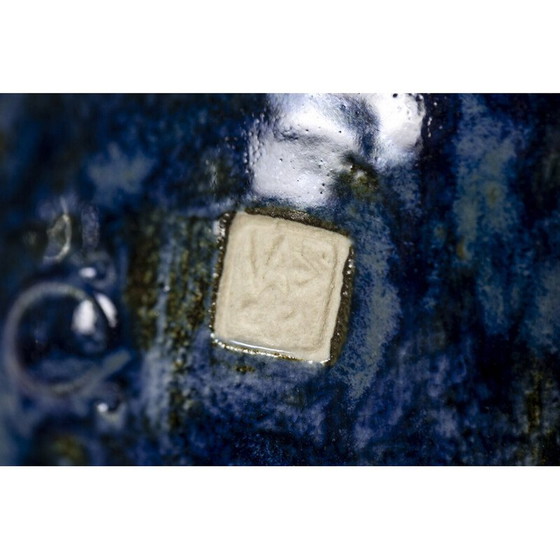 Image 1 of Vintage sculpture in glazed stoneware by Valérie Courtet