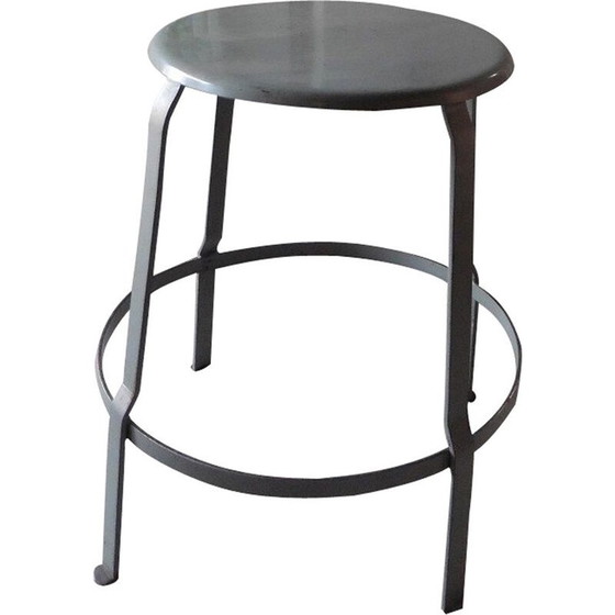 Image 1 of vintage factory stool