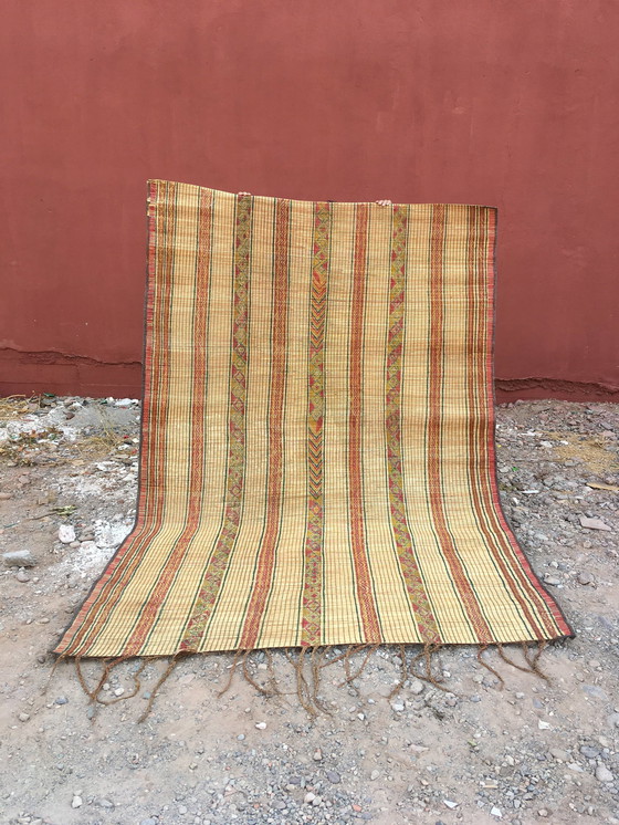 Image 1 of Mauritanian mat Touareg carpet 2.76 X 1.92 M