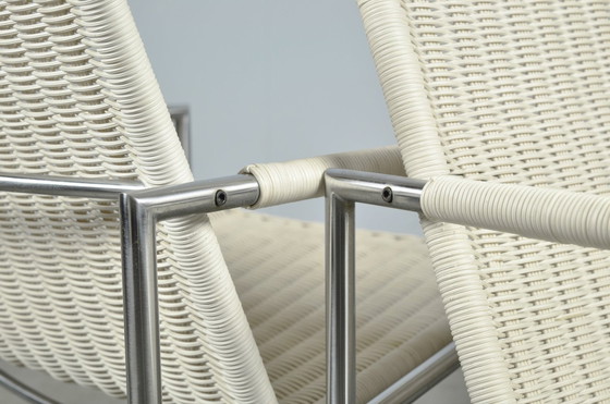 Image 1 of Spectrum / Poltrone vintage in rattan Sz01 / Martin Visser / Paesi Bassi anni '80