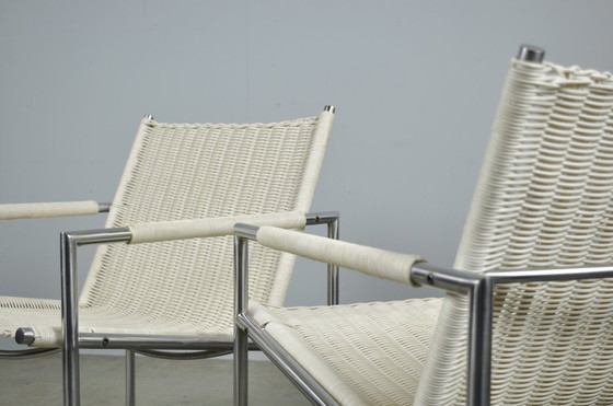 Image 1 of Spectrum / Poltrone vintage in rattan Sz01 / Martin Visser / Paesi Bassi anni '80