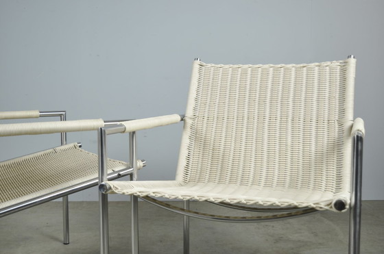 Image 1 of Spectrum / Poltrone vintage in rattan Sz01 / Martin Visser / Paesi Bassi anni '80