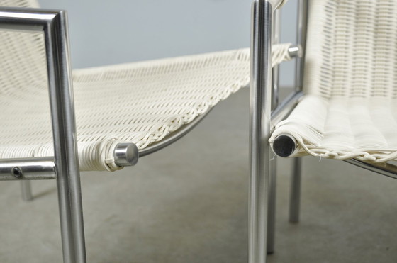 Image 1 of Spectrum / Poltrone vintage in rattan Sz01 / Martin Visser / Paesi Bassi anni '80