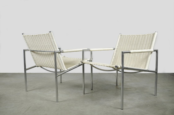 Image 1 of Spectrum / Poltrone vintage in rattan Sz01 / Martin Visser / Paesi Bassi anni '80