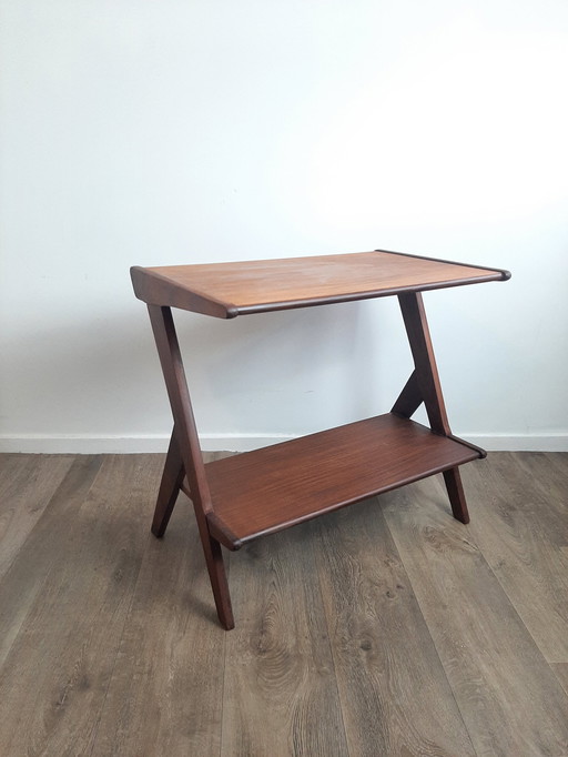 Vintage Side Table, Lp Table