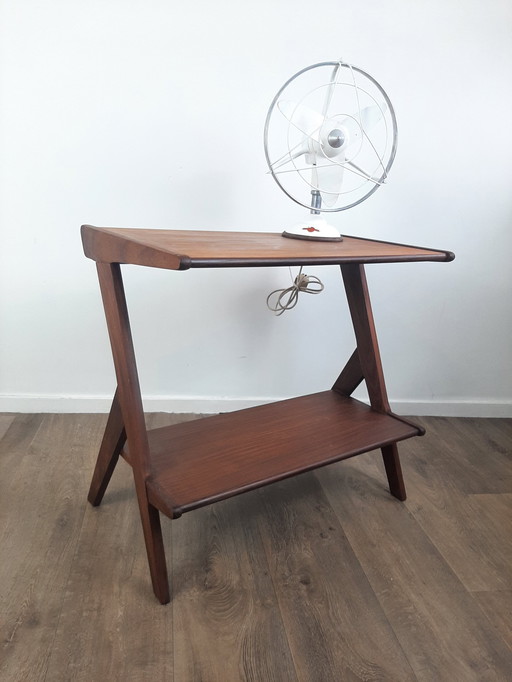 Vintage Side Table, Lp Table