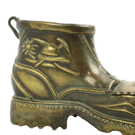 Image 1 of Copper Shoe Ashtray Italy