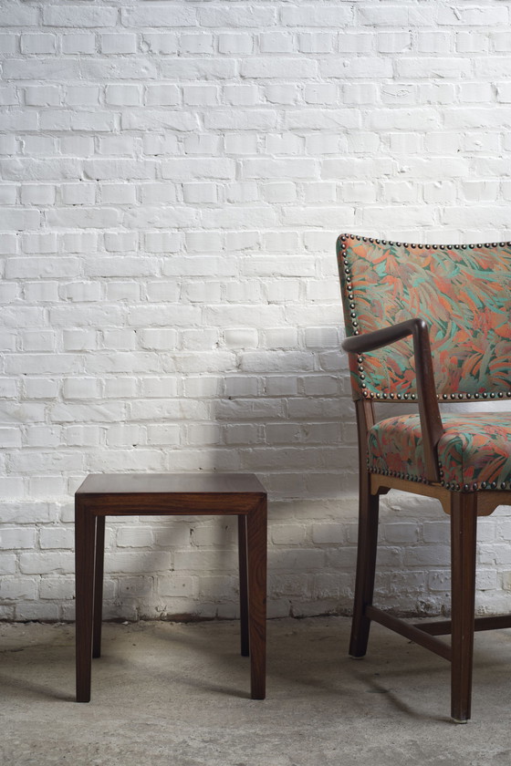 Image 1 of Teak side table by Severin Hansen, 1960's