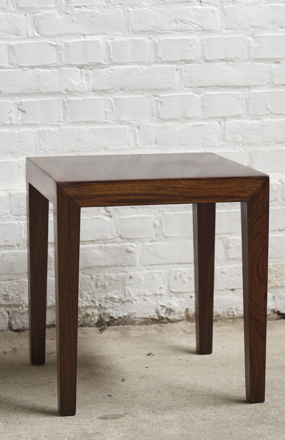 Image 1 of Teak side table by Severin Hansen, 1960's