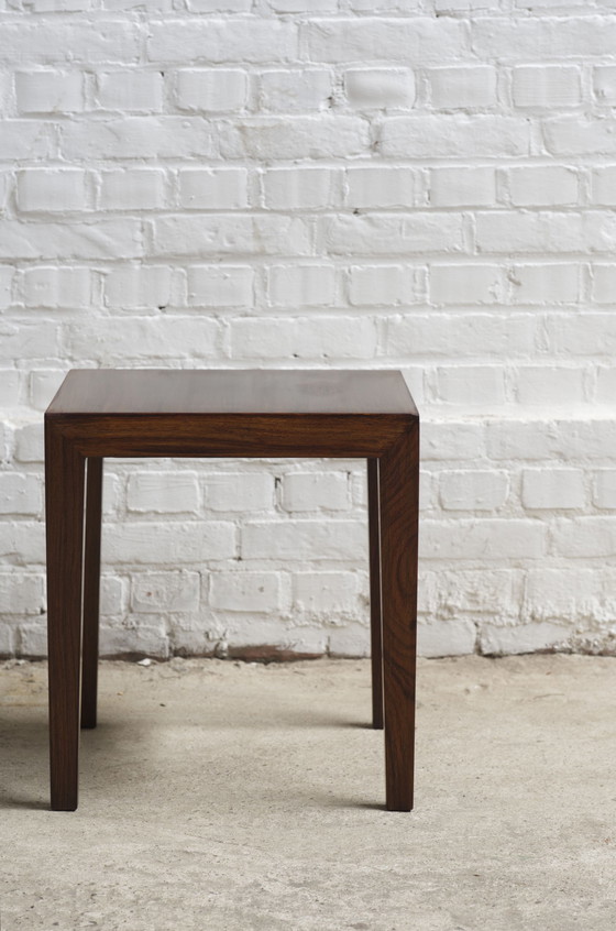 Image 1 of Teak side table by Severin Hansen, 1960's